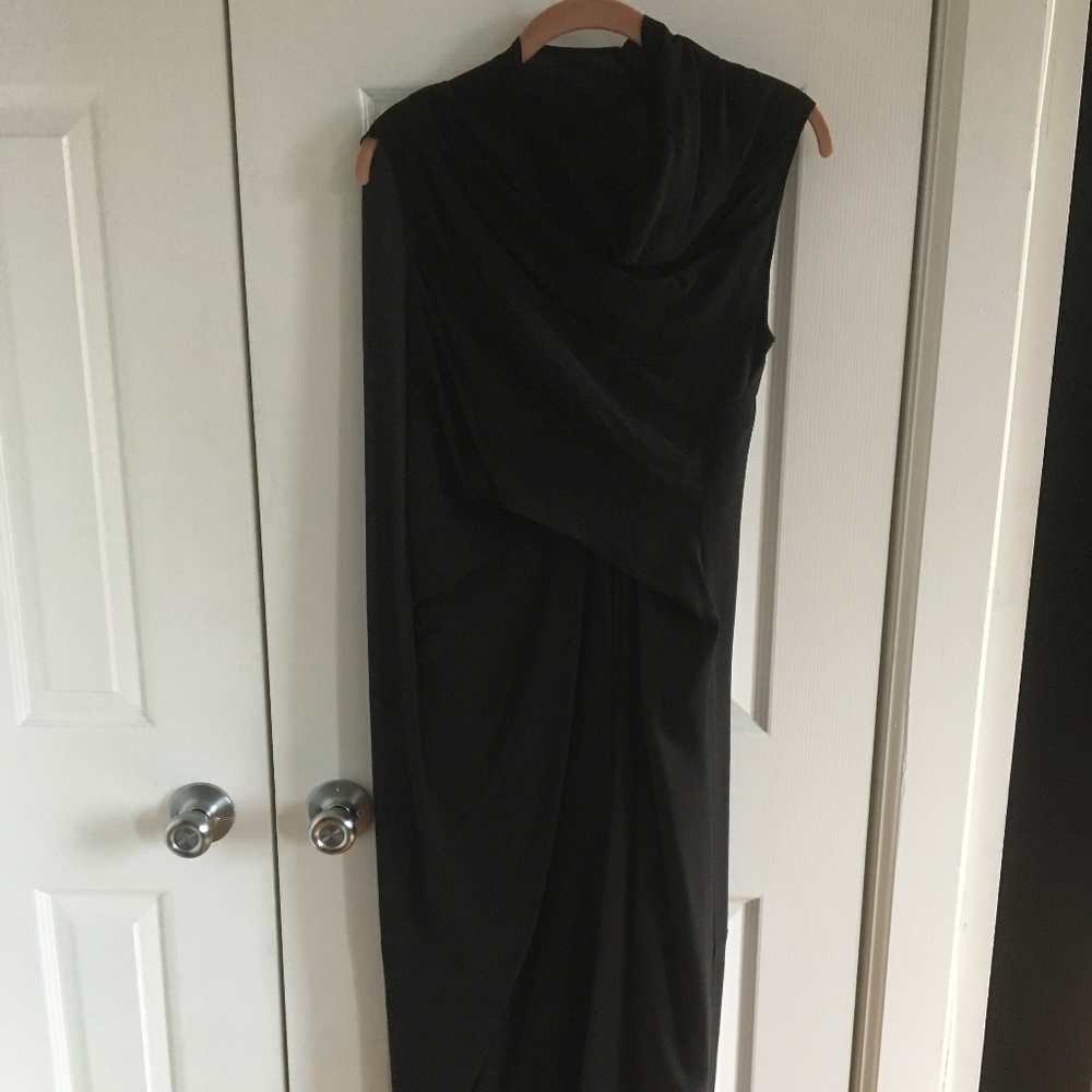 SOLD • RICK OWENS SS14 VICIOUS Black Tornado Dress - Picture 2 of 8